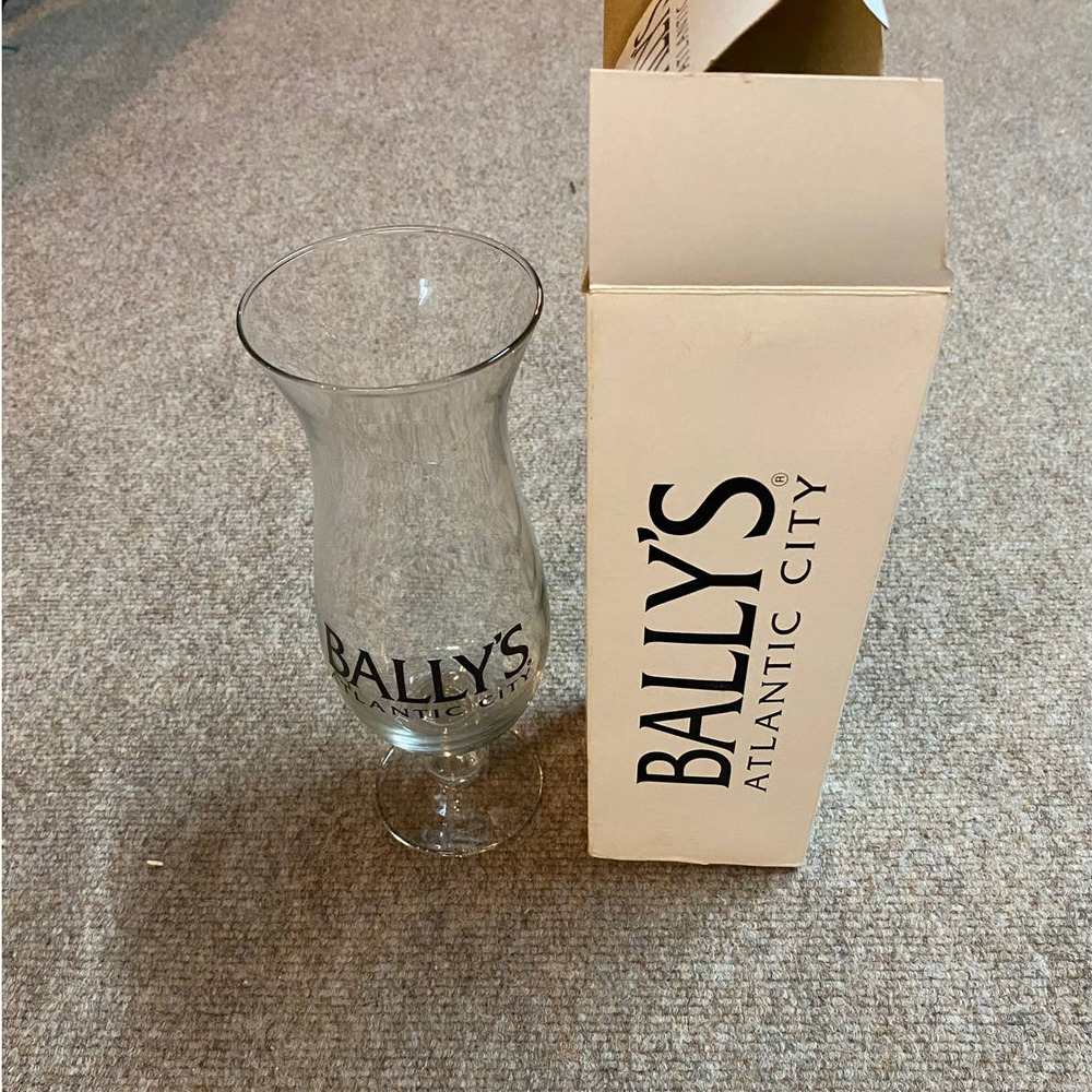 Collectible Bally's Casino Glass
